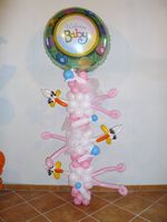 welcome baby balloons