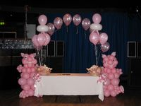 balloon cake table