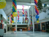 balloons mall birthday decor