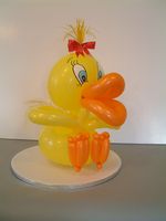 balloon little duck